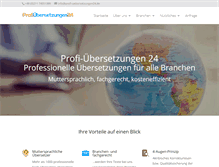 Tablet Screenshot of profi-uebersetzungen24.com